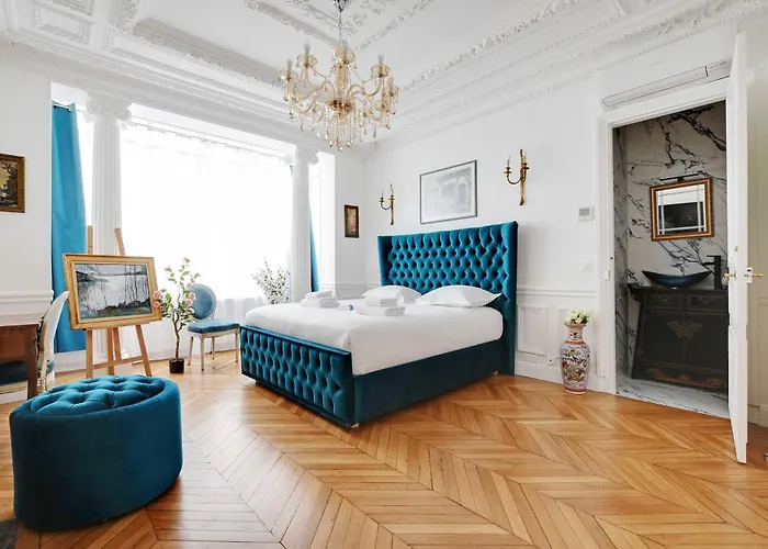 Luxurious Flat - 4bd8p - Arc De Triomphe Daire *