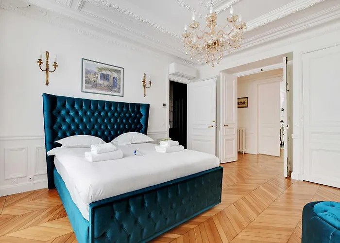 Daire Luxurious Flat - 4bd8p - Arc De Triomphe Paris