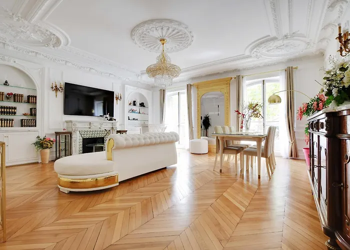 Luxurious Flat - 4bd8p - Arc De Triomphe * Paris