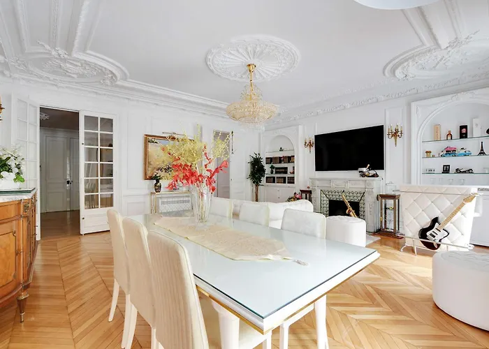 Daire Luxurious Flat - 4bd8p - Arc De Triomphe Paris