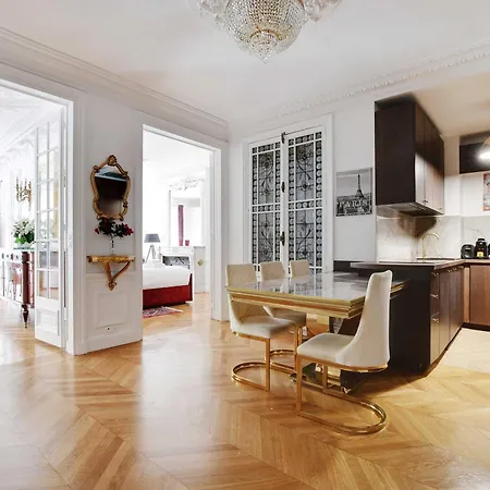 Apartment Luxurious Flat - 4bd8p - Arc De Triomphe *