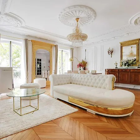 Luxurious Flat - 4bd8p - Arc De Triomphe Apartment *